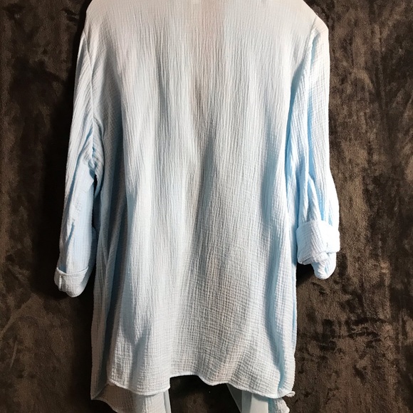 Chico’s light blue jacket - Picture 2 of 3